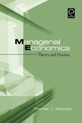 Cover of Managerial Economics