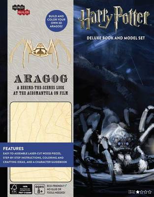 Book cover for IncrediBuilds: Harry Potter: Aragog Deluxe Book and Model Set