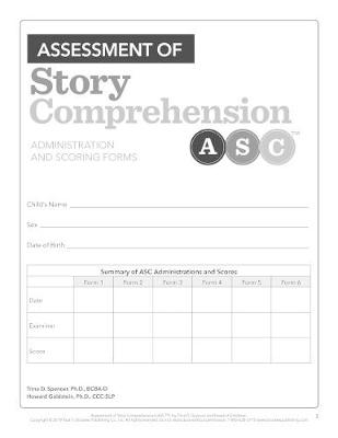 Book cover for Assessment of Story Comprehension™ (ASC™): Forms