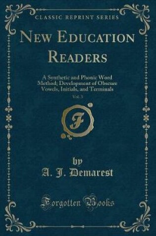 Cover of New Education Readers, Vol. 3