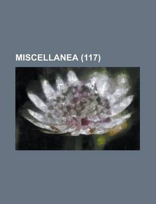 Book cover for Miscellanea (117)