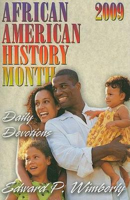 Book cover for African American History Month Daily Devotions 2009