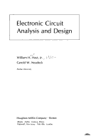 Book cover for Electronic Circuit Analysis and Design