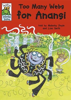 Book cover for Too Many Webs for Anansi