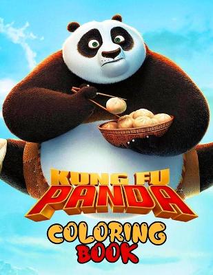 Book cover for Kung Fu Panda Coloring Book