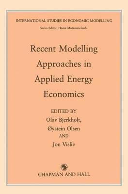 Cover of Recent Modelling Approaches in Applied Energy Economics