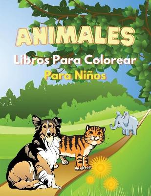 Book cover for Animales Libros Para Colorear Para Ni�os