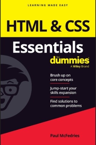 Cover of HTML & CSS Essentials for Dummies