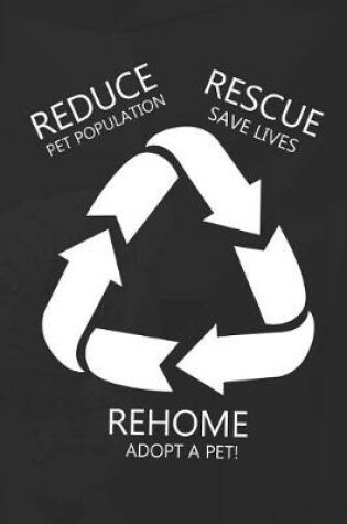 Cover of Reduce Pet Population Rescue Save Lives Rehome Adopt A Pet!