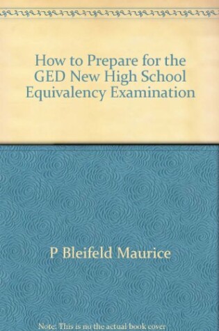 Cover of How to Prepare for the GED New High School Equivalency Examination
