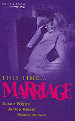 Book cover for This Time...Marriage