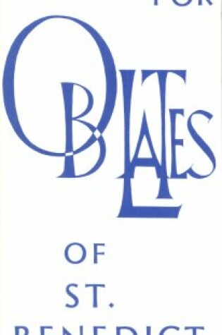 Cover of Ceremonies for Oblates of Saint Benedict