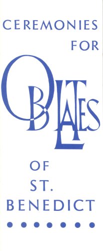 Book cover for Ceremonies for Oblates of Saint Benedict