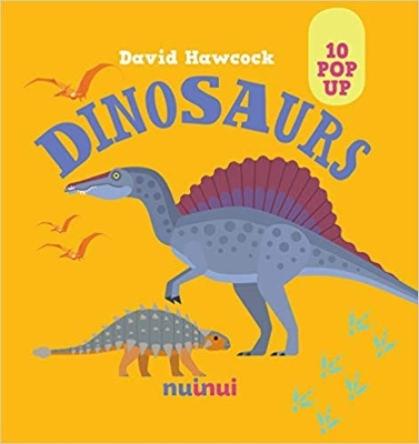 Book cover for 10 Pop Ups: Dinosaurs