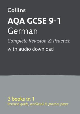 Book cover for AQA GCSE 9-1 German All-in-One Complete Revision and Practice