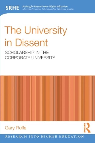 Cover of The University in Dissent