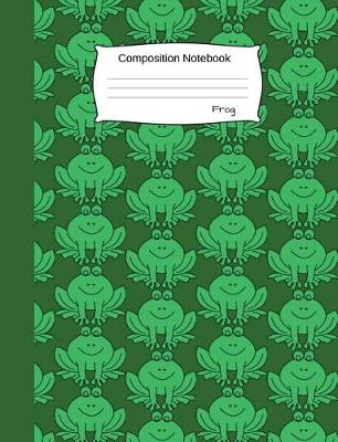 Cover of Frog Composition Notebook