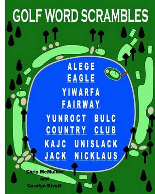 Book cover for Golf Word Scrambles