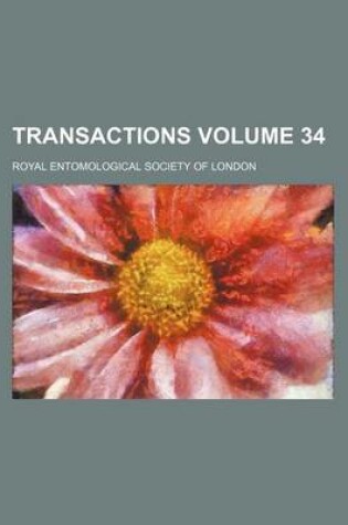 Cover of Transactions Volume 34