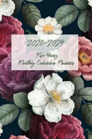 Cover of 2020-2024 Five Years Monthly Calendar Planner