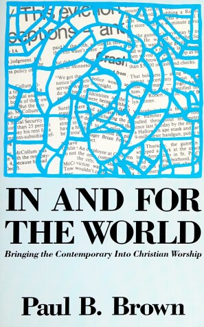 Book cover for In and for the World