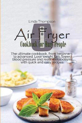 Book cover for Air Fryer Cookbook for Busy People
