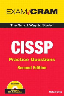 Book cover for Cissp Practice Questions Exam Cram