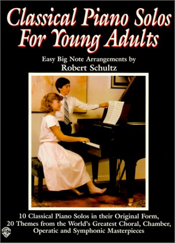 Book cover for Classical Piano Solos for Young Adults