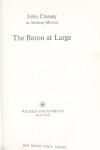 Book cover for The Baron at Large