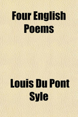 Cover of Four English Poems