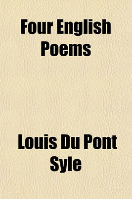 Book cover for Four English Poems