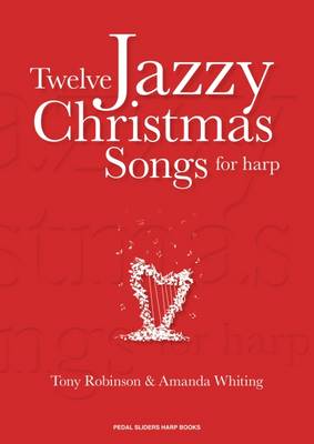 Book cover for Twelve Jazzy Christmas Songs for Harp