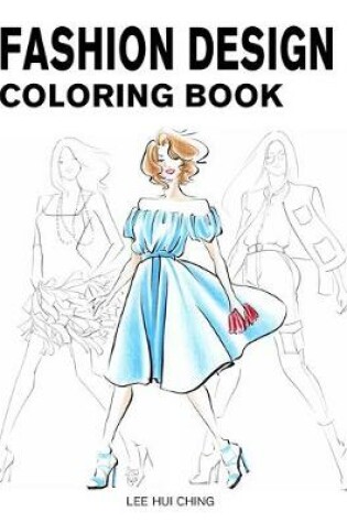 Cover of Fashion Design Coloring Book