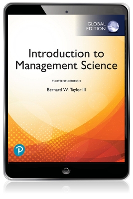 Book cover for Introduction to Management Science, Global Edition