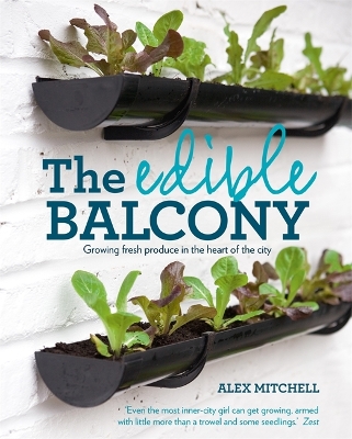 Book cover for The Edible Balcony
