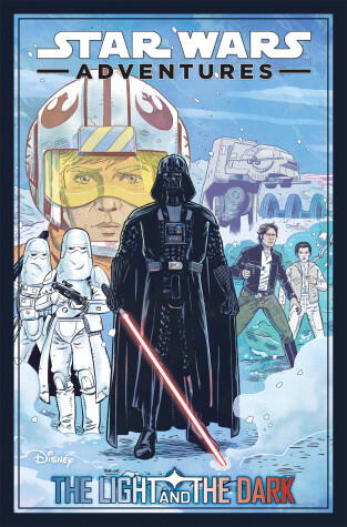 Book cover for Star Wars Adventures: The Light and the Dark