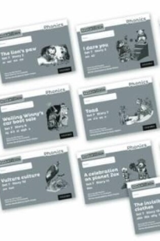 Cover of Read Write Inc. Phonics: Grey Set 7 Core Black & White Storybooks (Mixed Pack of 13)