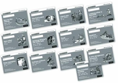 Book cover for Read Write Inc. Phonics: Grey Set 7 Core Black & White Storybooks (Mixed Pack of 13)