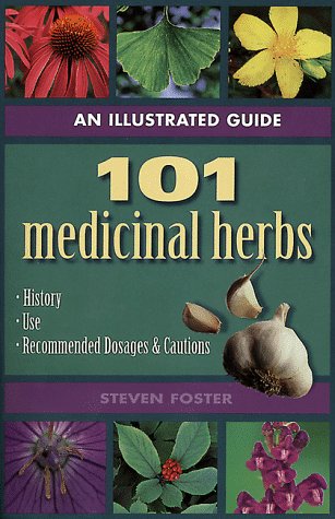 Book cover for 101 Medicinal Herbs: an Illustrated Guide