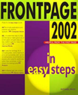 Cover of FrontPage 2002 in Easy Steps