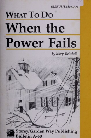 Cover of What to Do When the Power Fails