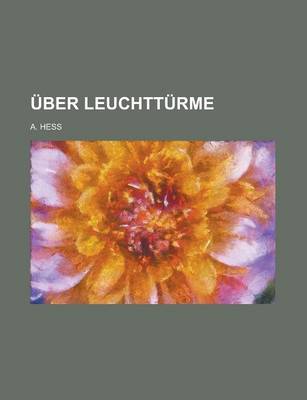 Book cover for Uber Leuchtturme