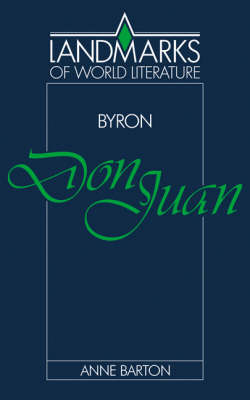 Book cover for Byron: Don Juan