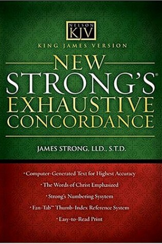 Cover of New Strong's Exhaustive Concordance