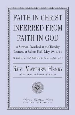 Book cover for Faith in Christ Inferred from Faith in God