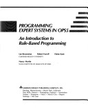 Book cover for Programming Expert Systems in OPS5