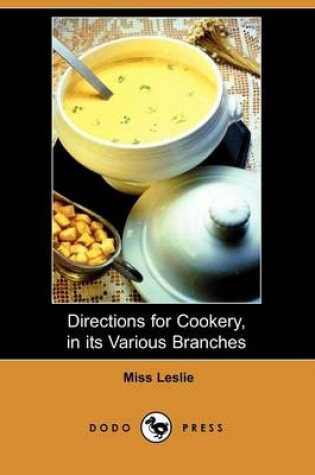 Cover of Directions for Cookery, in Its Various Branches (Dodo Press)