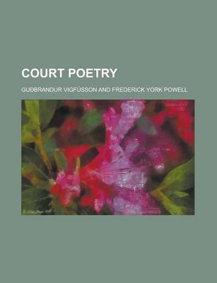 Book cover for Court Poetry