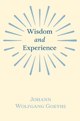 Cover of Wisdom And Experience
