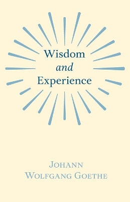 Book cover for Wisdom And Experience